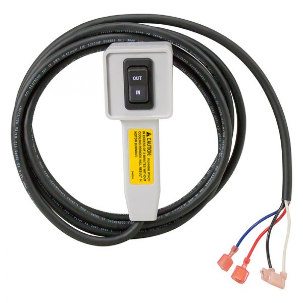 Valterra Products  Line Square 5 Pin Terminal Switch with Plate, Black