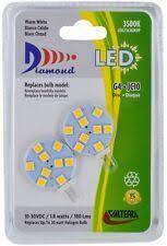 Valterra Products  JC10 Disc LED Soft White Bulb, Pack of 2