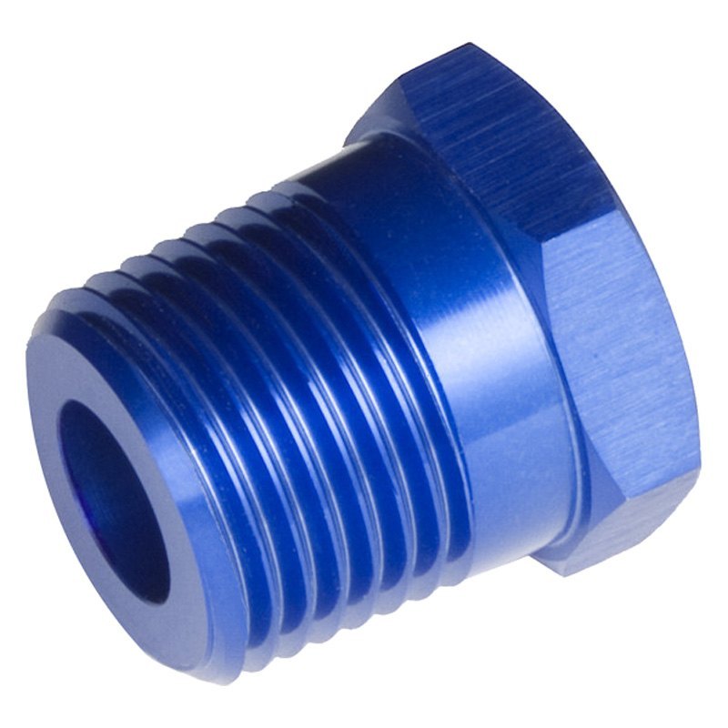 06 NPT Male to 02 NPT Female Reducer - Blue