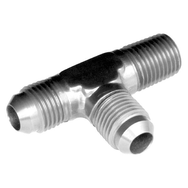 RHP826-12-12-5 12AN x 12AN Tee with Thread on the Run - Clear