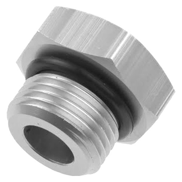 08AN AN & JIC Straight ThreadPort Plug - Clear