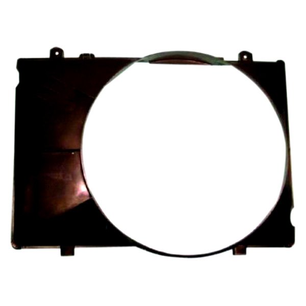 Engine Cooling Fan Shroud - Black - Compatible with 1995-1996 Ford Bronco