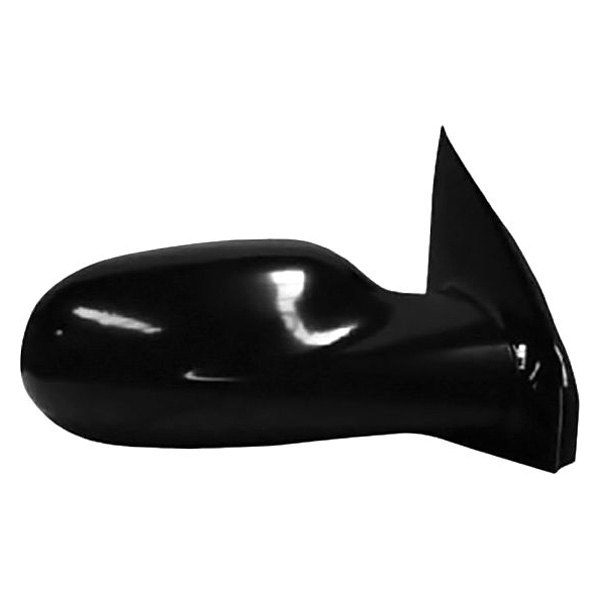 SHE619-320R Right Side Door Heated Non-Folding Power Mirror for 2000-2005 Saturn L Series, Smooth Black