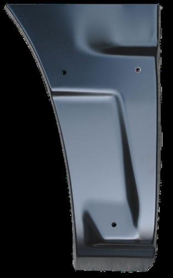 SHE672-57R Right Passenger Side Lower Quarter Panel Patch Front Section with Side Body Cladding for 2002-2006 Chevrolet Avalanche