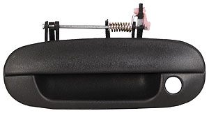 Left Hand Outer Front Door Handle for 2002-2009 Trailblazer, Textured Black