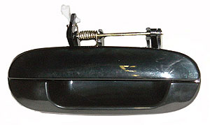 Left Hand Outer Rear Door Handle for 2002-2009 Trailblazer & Envoy, Black