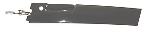 18 in. Right Hand Outer Door Handle for 1988-1991 Cutlass Supreme CPE, Gloss Black