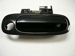 Right Hand Front Outer Door Handle for 1998-2002 Corolla, Flat Black