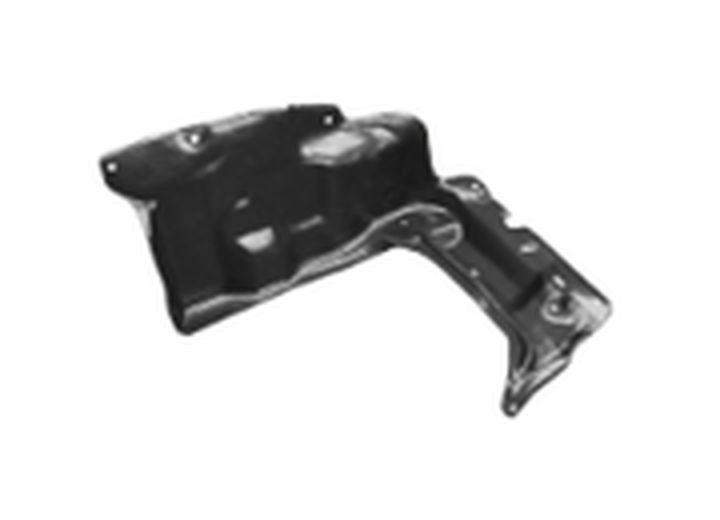 Front Driver Side Splash Shield - Black - Compatible with 2014-2019 Toyota Corolla