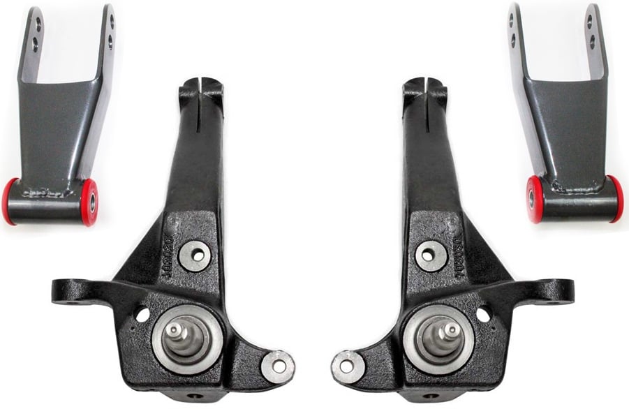 4 in. & 2 in. Front & Rear Coil Suspension Lift Kit for 2001-2010 Ford Ranger