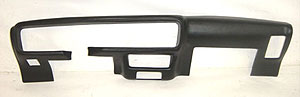 SHE832-43 Full Face Plastic Dash Cap for 1978-1981 Firebird & Transam, Black