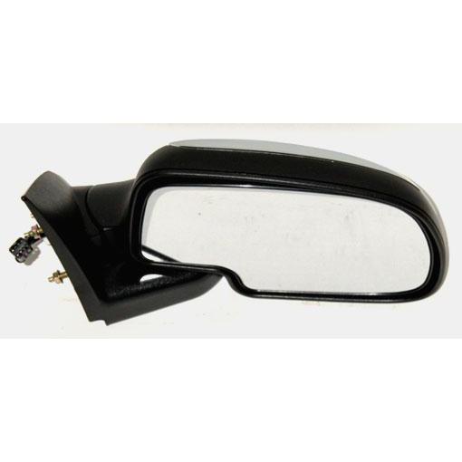 Right Hand Manual Non-Heated Door Mirror with Folding Cover for 1999-2007 Silverado & Sierra Classic, Texture Black