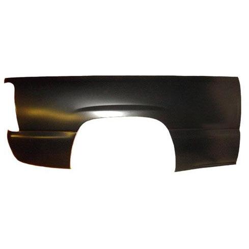 SHE901-50BR Right Hand Steel Outer Side Panel for 1999-2007 Silverado & Sierra Classic without 4WS 6.5 Front Short Box Flatside 1500-2500 -  Sherman Parts