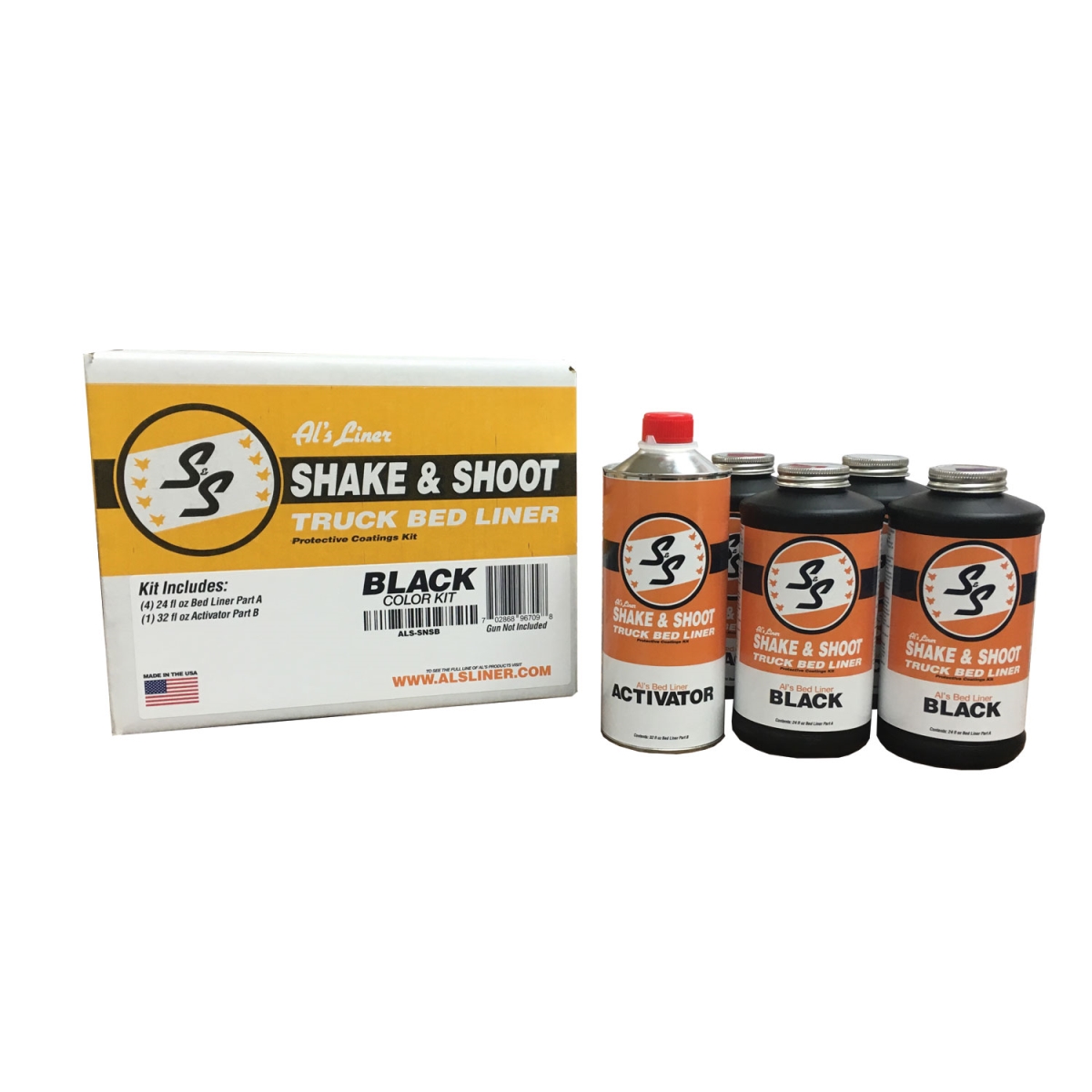 SCRALS-SNSB 4 qt. Shake & Shoot, Black