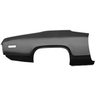 Right Hand Quarter Panel Skin for 1972 2 Door Satellite & Roadrunner