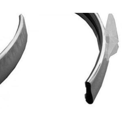 Universal Molding Front Cover for 1995-1997 Lincoln Towncar, Chrome