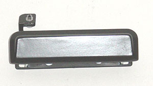 Left Hand Outer Door Handle for 1983-1992 Ford, Black