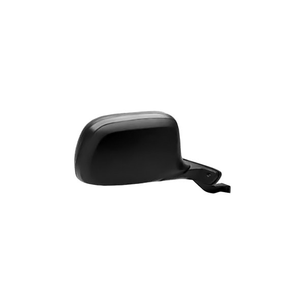 Right Side Door Non-Heated Manual Folding Mirror for 1992-1996 Ford Bronco, 1992-1996 Ford F-150 & 1992-1998 Ford F-250 & F-350, Smooth Black