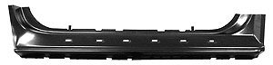 SHE579-03R Right Hand Rocker Panel with Scuff Plate Holes for 2003 2 Door Factory Style Ford F150 Regular Cab 97-