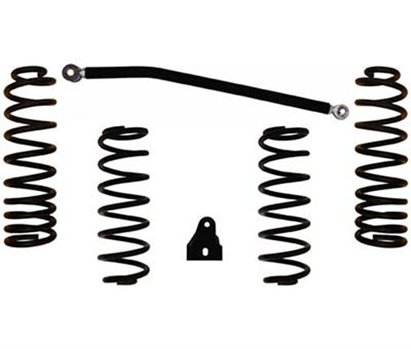 RKRRK07681 Rear Box X Factor X2 Rear Long Arm Mount Suspension Kit for 2007-2018 Jeep Wrangler JK & 2007-2018 Jeep Wrangler JKU