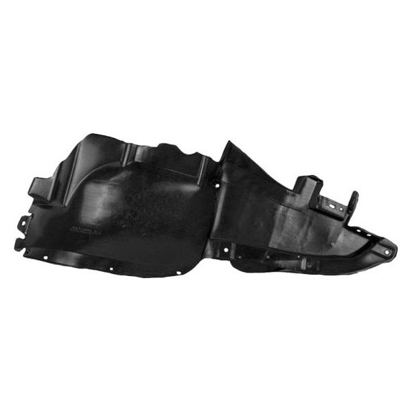 Right Hand Fender Splash Shield - Black - Front Right - Durable Design