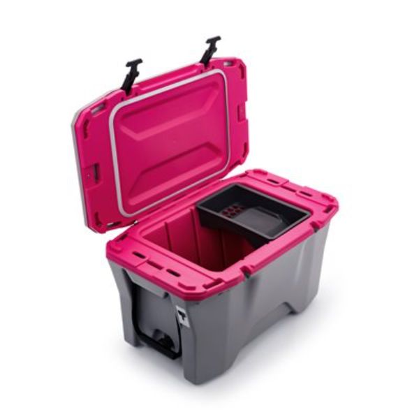 Picture of Camco CMC51713 30 qt. Currituck Cooler&#44; Gray & Magenta