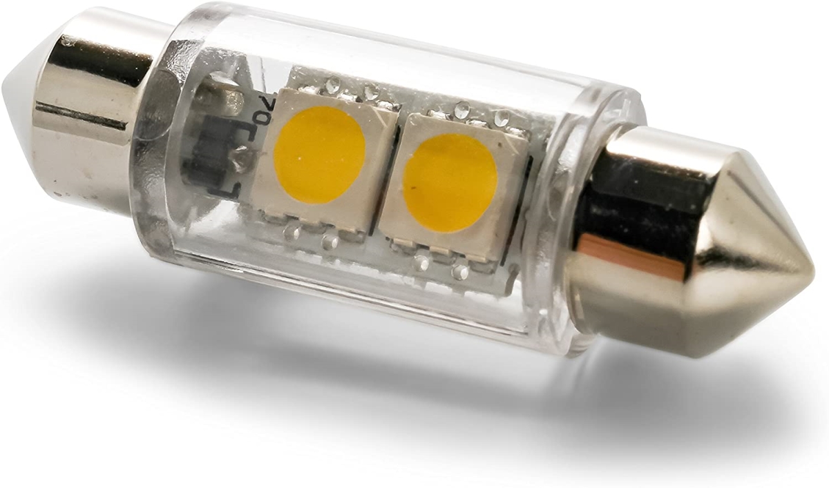 Picture of Camco CMC54637 25lm LED Replacement Bulb 211-2 Festoon, Bright Light