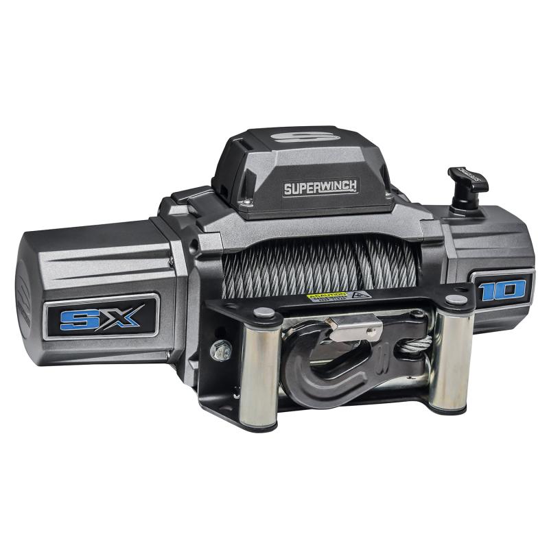 12 VDC Graphite SX 10000 Wire Rope Winch