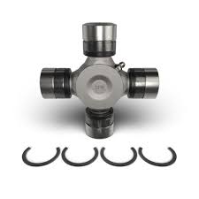 Greasable U-joint Kit - Black 4X
