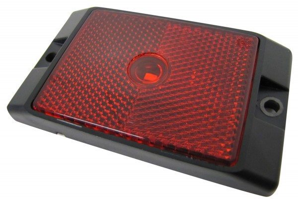 Low-profile LED Clearance Light - Red - 1 lb - Durable Design