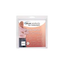 6 x 6 in. Diseal Sealing Tape, White Patch