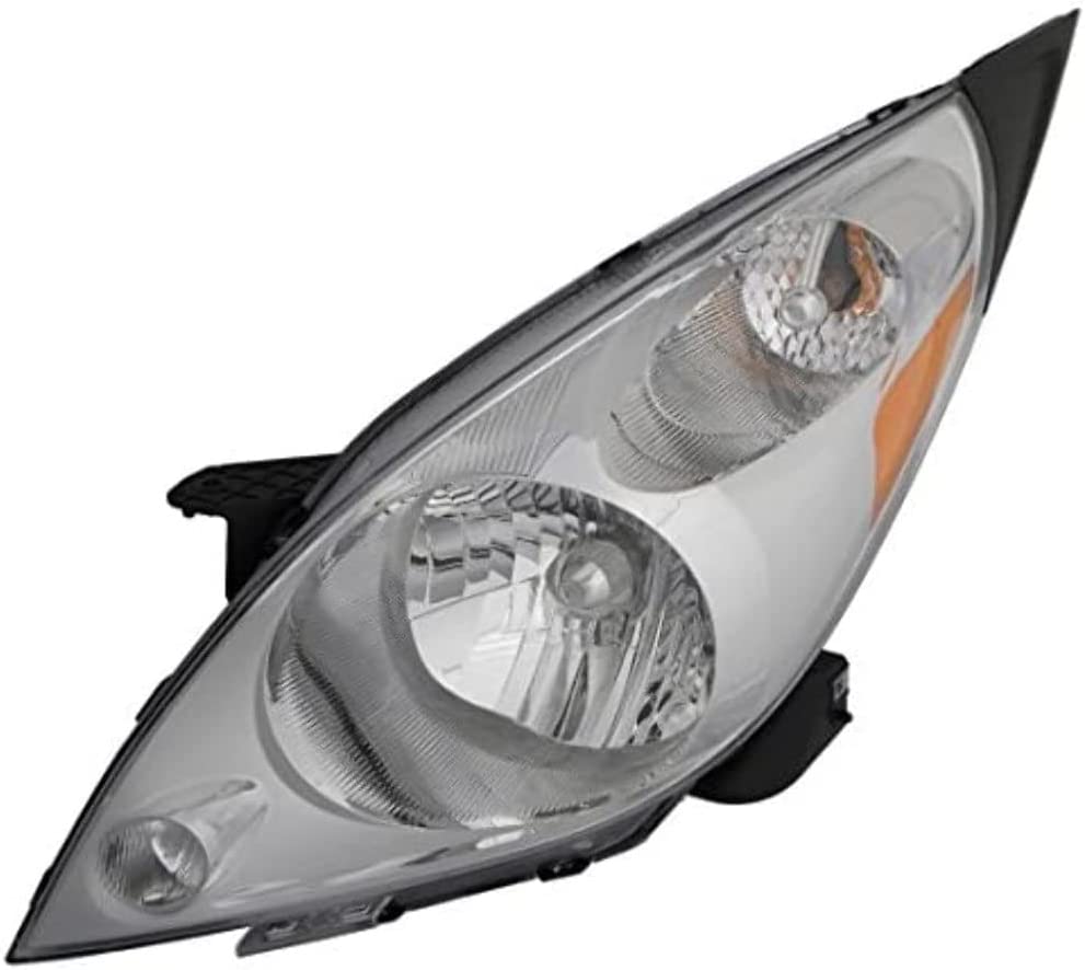 REGGM621-B001L Left Hand Headlamp Assembly for 2013-2015 Chevrolet Spark, Clear