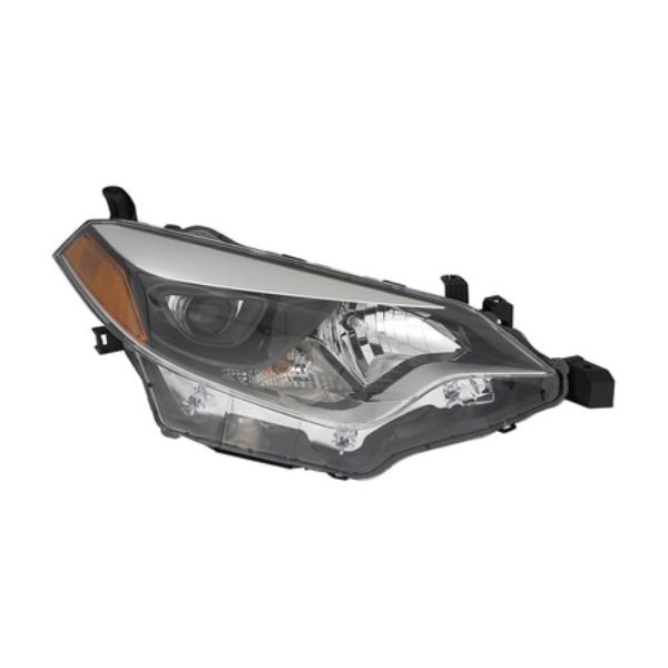 REGTY1233-B101R Right Hand Assembly Composite Head Lamp for 2014-2016 Toyota Corolla