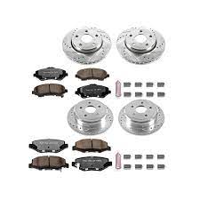 Powerstop PSBK2798-36 Front & Rear Truck & Tow Brake Kit