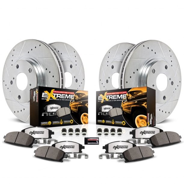 Front & Rear Truck & Tow Brake Kit for 2003-2005 Chevy Astro