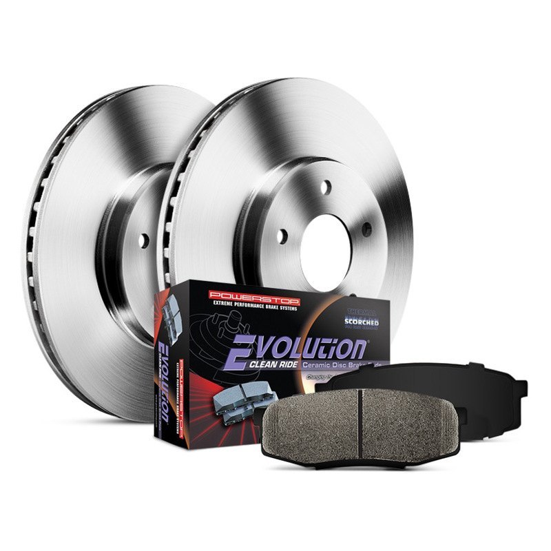 Power Stop PSBKOE165 Front Daily Driver Brake Kit for 2006-2009 Hyundai Sonata
