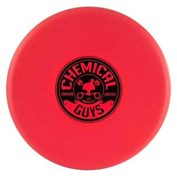 Bucket Lid Cap, Red with Black Printed Logo