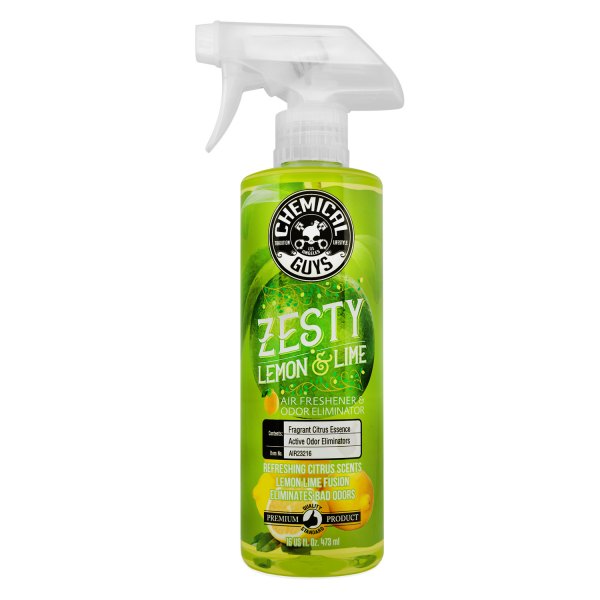 Picture of Chemical Guys CHGAIR23216 16 fl oz Zesty Lemon & Lime Air Freshener&#44; Odor Eliminator