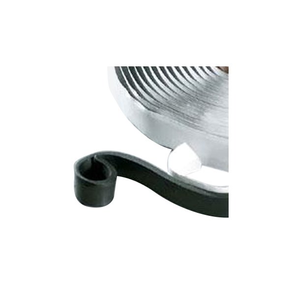 0.12 x 0.75 x 30 ft. Black Butyl Non Trim, 20 Rolls per Case