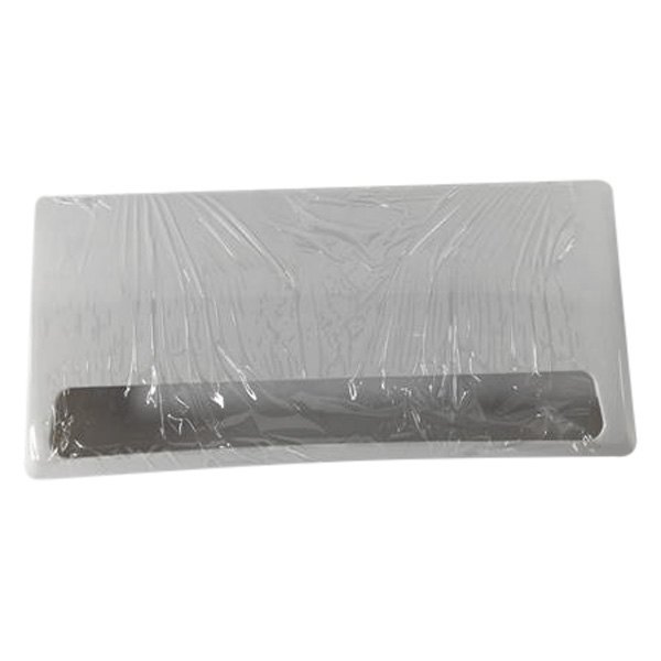 White RV Range Exhaust Cover - New Style
