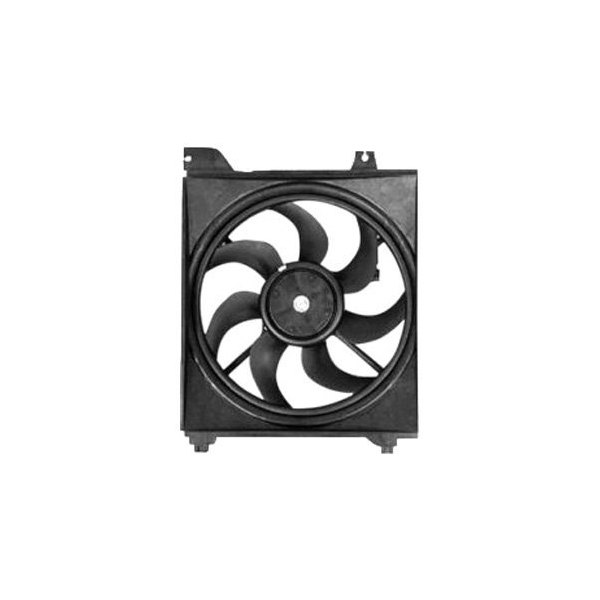 Left Radiator Fan Assembly for 2005-2007 Premier Rio S & 2007-2011 Premier Rio 5