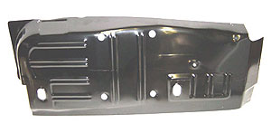 Right Hand Full Length Floor Pan for 1964-1970 Mustang CPE & Fastback