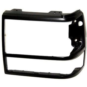 Left Hand Headlamp Door for 1989-1992 Ranger - Chrome, Black & Silver