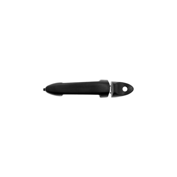 Front Outer Door Handle with Keyhole for 2001-2007 Escape, Smooth Black