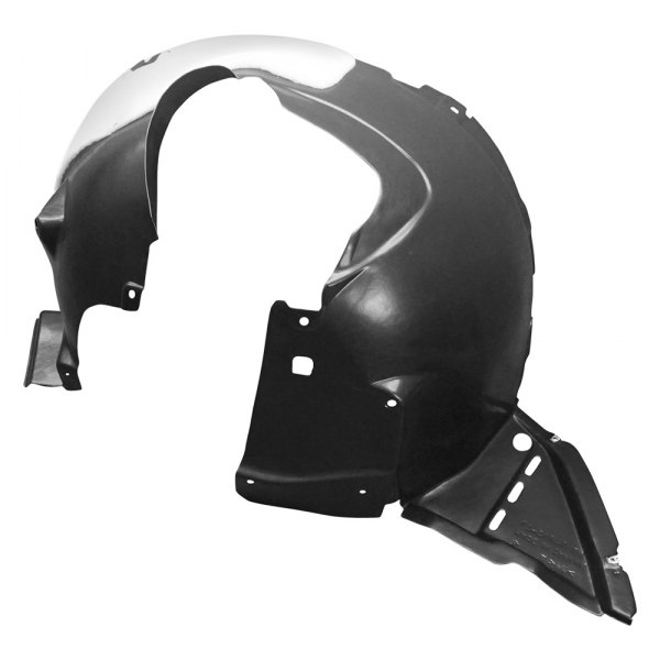 Left Hand Front Fender Inner Panel for 2013-2016 Chevy Trax, Matte Black