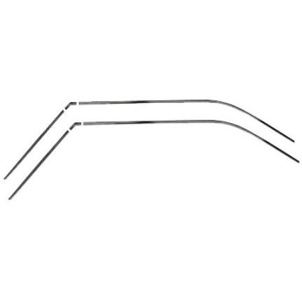 6 Piece Doorip Rail Moulding Outer Set for 1967-1969 Camaro & Firebird