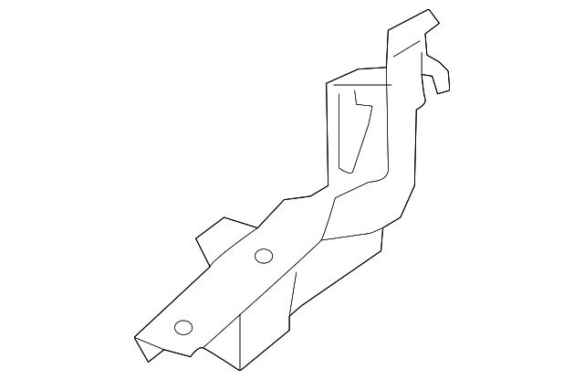SHENILEAF18-42-1 Left Hand Hood Hinge Assembly for 2018-2019 Nissan Leaf