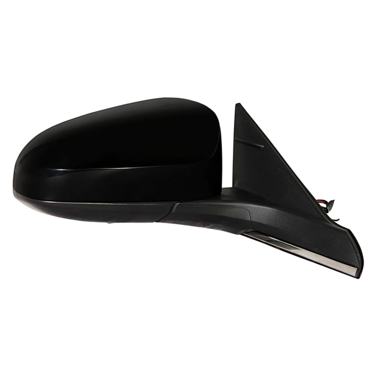 Right Hand Side Outside Rear View Mirror without Blind Spot Detection & with Glass & Cover for 2016-2017 Toyota Camry & Camry Hybrid