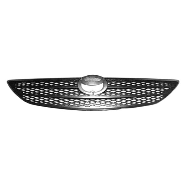 Grille for 2002-2004 Toyota Camry, Chrome & Silver