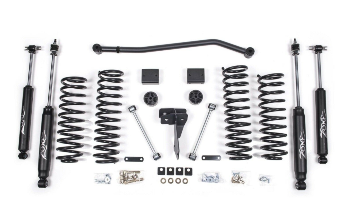 4 in. Suspension Kit for 2007-C Wrangler 2 Door